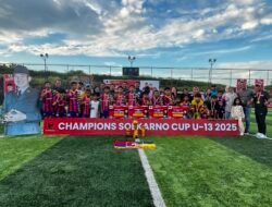SAMKOT Rebut Juara Sukarno Cup U13 Usai Tundukkan Loa Janan Ulu 1-0 di Final