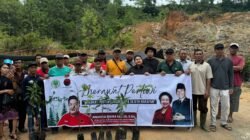 Ananda Emira Moeis Bagikan Puluhan Ribu Bibit Pohon Buah di Bukuan, Dorong Kepedulian Lingkungan Warga